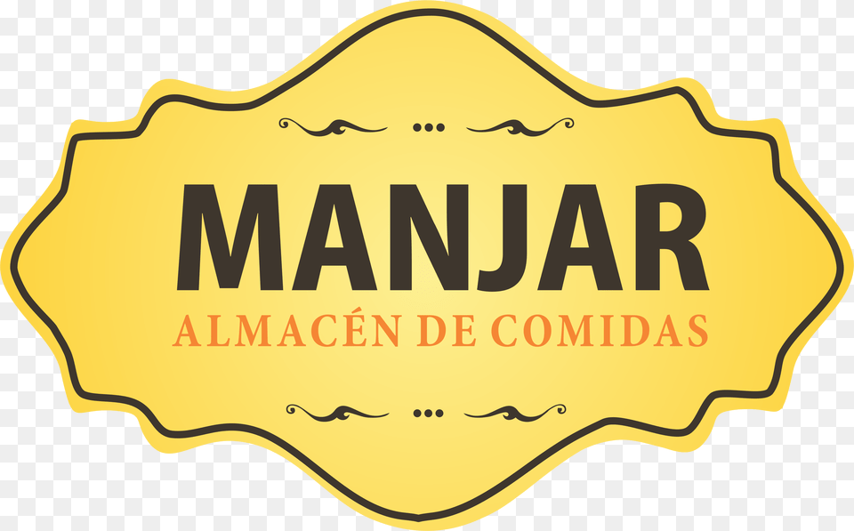 Manjar Almacn De Comidas, Logo, Badge, Symbol, Paper Png Image