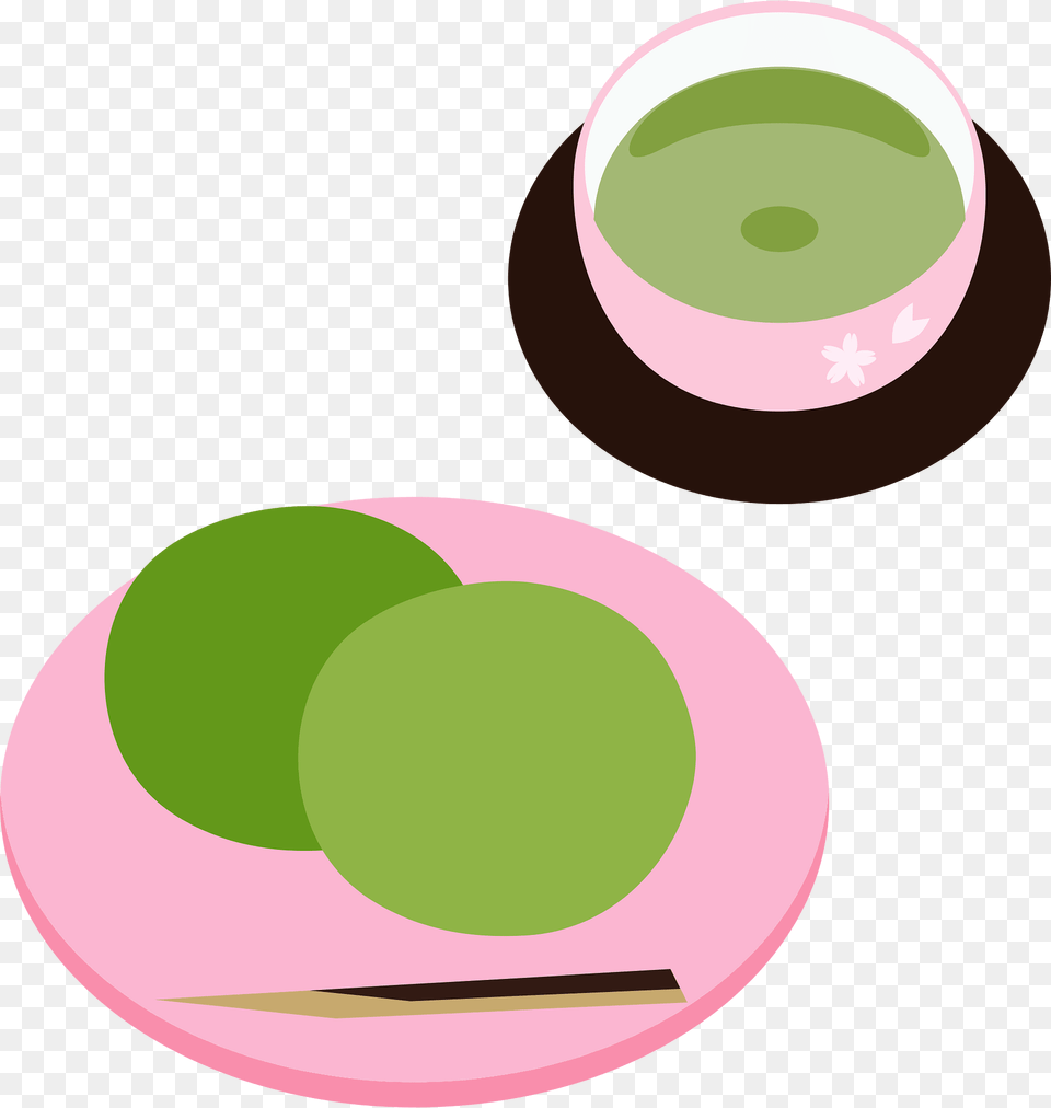 Manju Green Tea Clipart, Food, Meal, Sweets Free Png