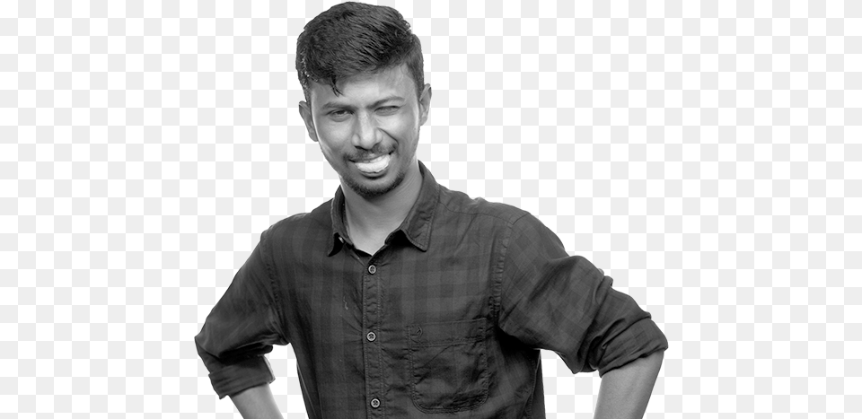 Manjunath Ui Developer Manjunatha Reddy Ui Developer Gentleman, Smile, Clothing, Face, Happy Free Png Download