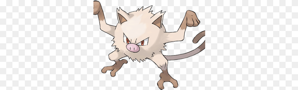 Mankey Pokemon Mankey, Animal, Cat, Mammal, Pet Png Image