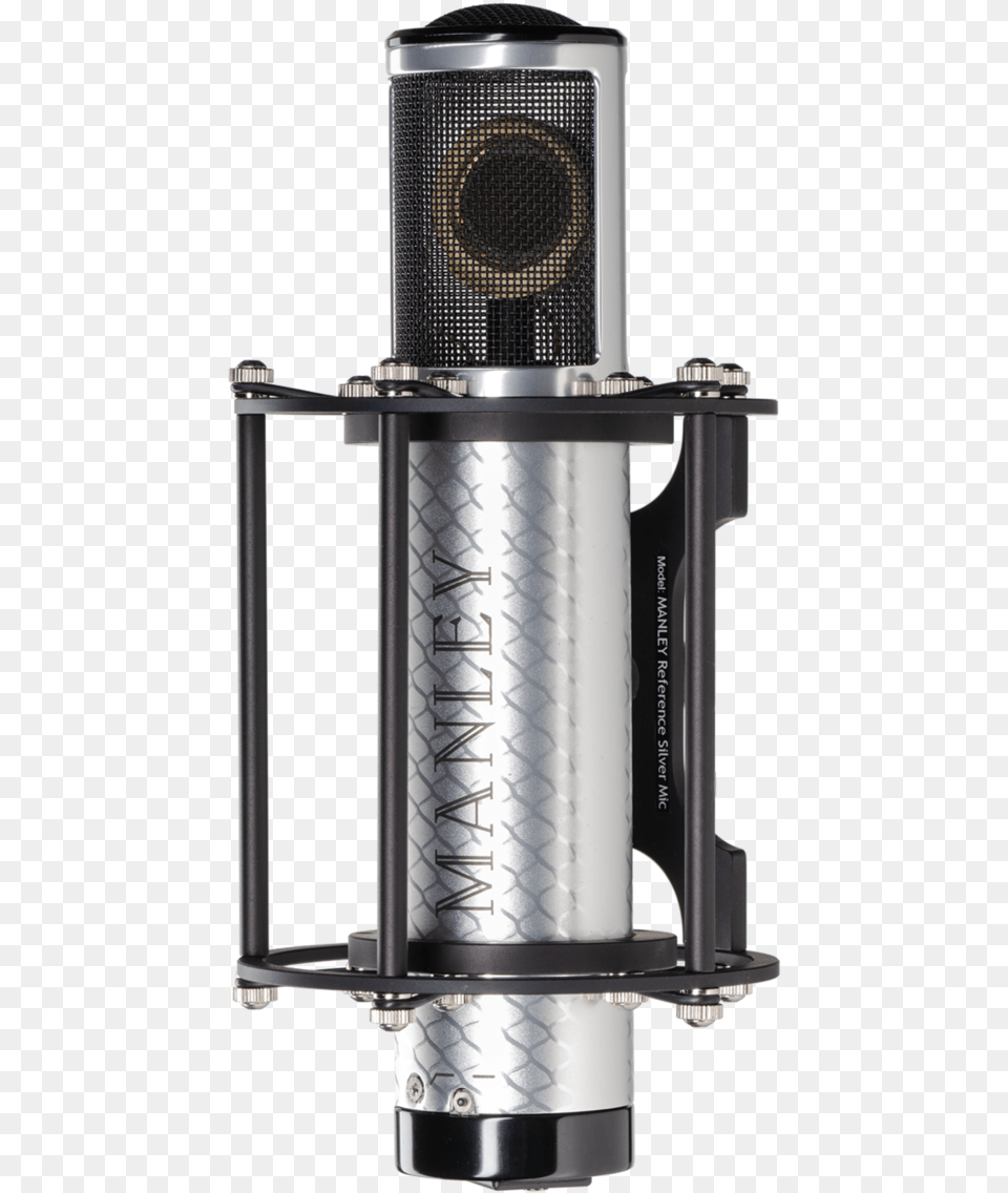 Manley Reference Silver Tube Microphone Manley Silver Reference Mic, Electrical Device, Electronics, Speaker Free Png Download