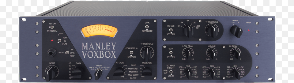 Manley Voxbox, Amplifier, Electronics, Electrical Device, Switch Free Png