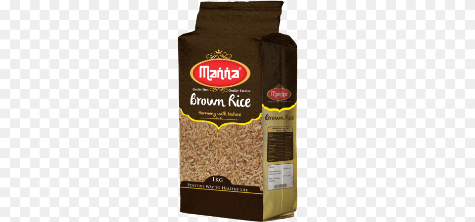 Manna Brown Rice, Food, Grain, Produce, Brown Rice Png Image