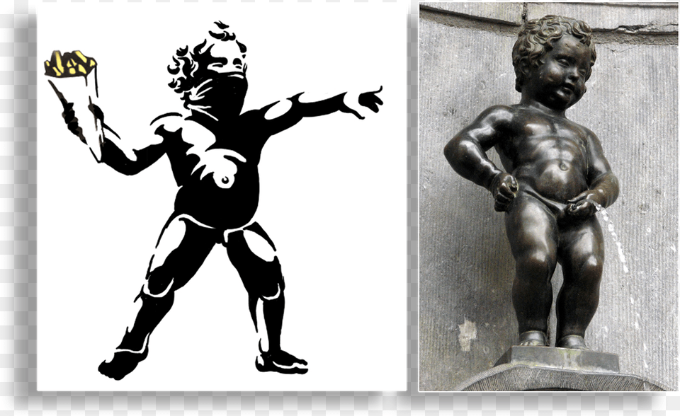 Manneken Pis, Baby, Boy, Child, Male Free Png