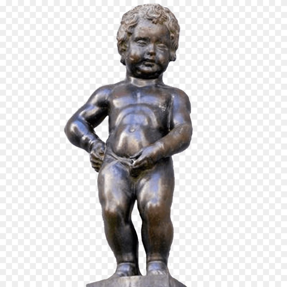 Manneken Pis Front, Adult, Male, Man, Person Png