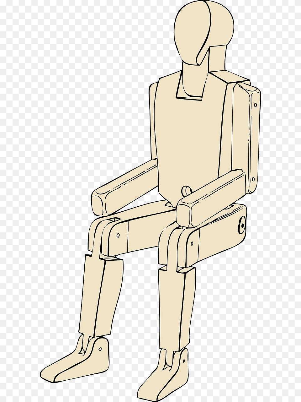 Mannequin Clip Art Sitting, Adult, Furniture, Male, Man Free Transparent Png