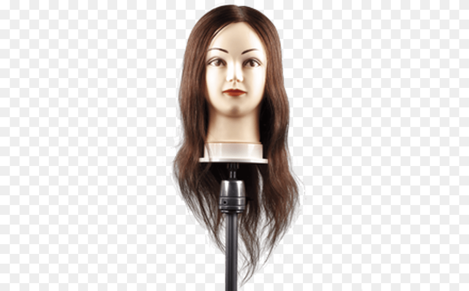 Mannequin Head With 100 Human Hair Mannequin, Electrical Device, Microphone, Adult, Person Png Image