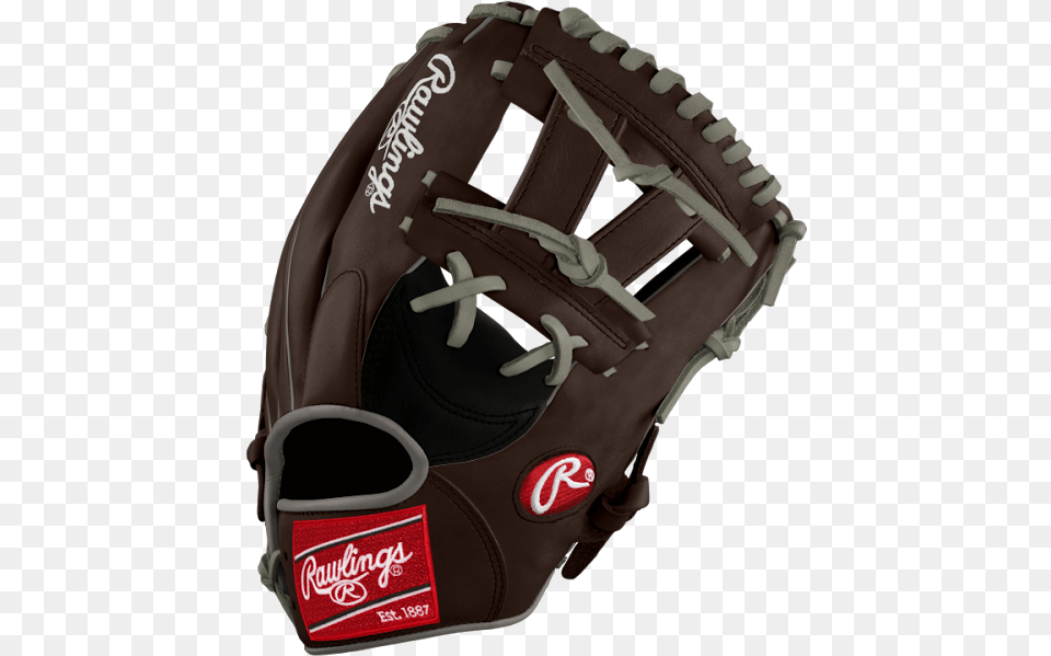 Manny Machado39s Chocolate Rawlings Heart Of The Hide Rawlings Glove, Baseball, Baseball Glove, Clothing, Sport Free Transparent Png