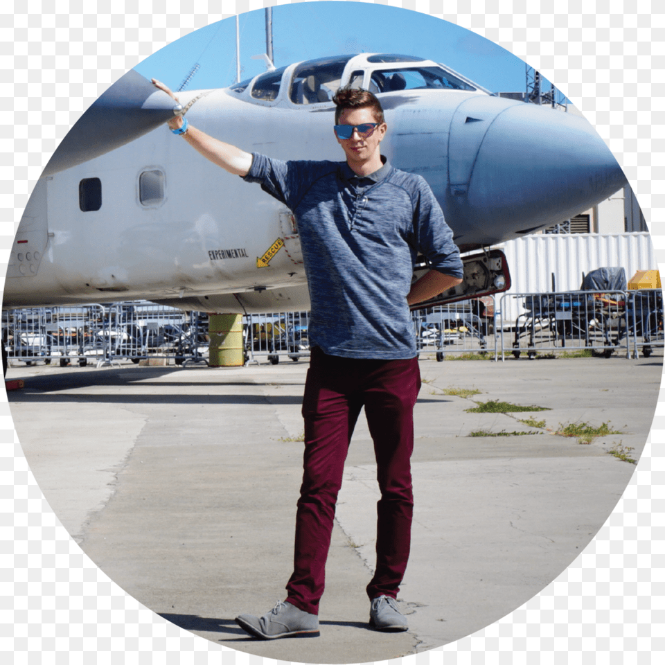 Mano Barkovics Profile Jet Aircraft, Airport, Photography, Accessories, Male Free Transparent Png