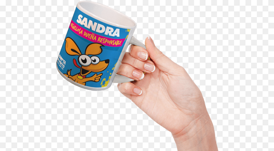 Mano Con Taza, Cup, Body Part, Finger, Hand Free Png