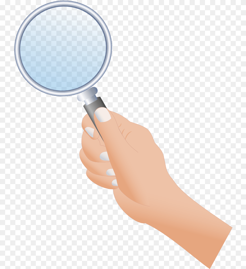 Mano Lupa Guardiafuochi Mirror, Magnifying, Smoke Pipe Png Image