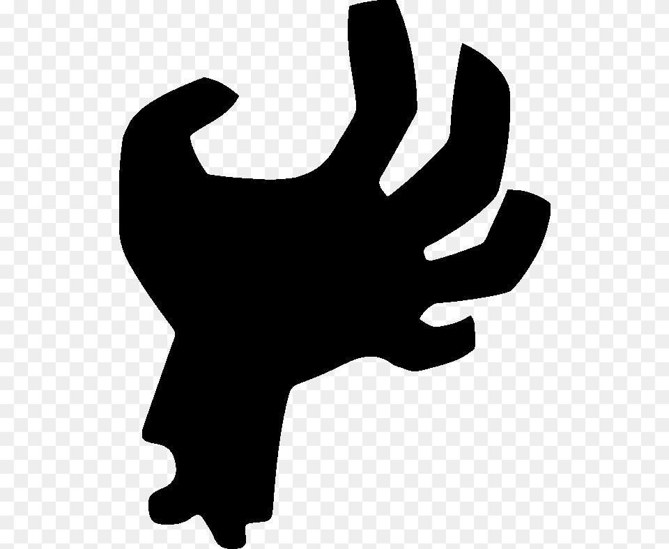 Mano Terror Download Mano Terror, Silhouette, Clothing, Glove, Shark Png