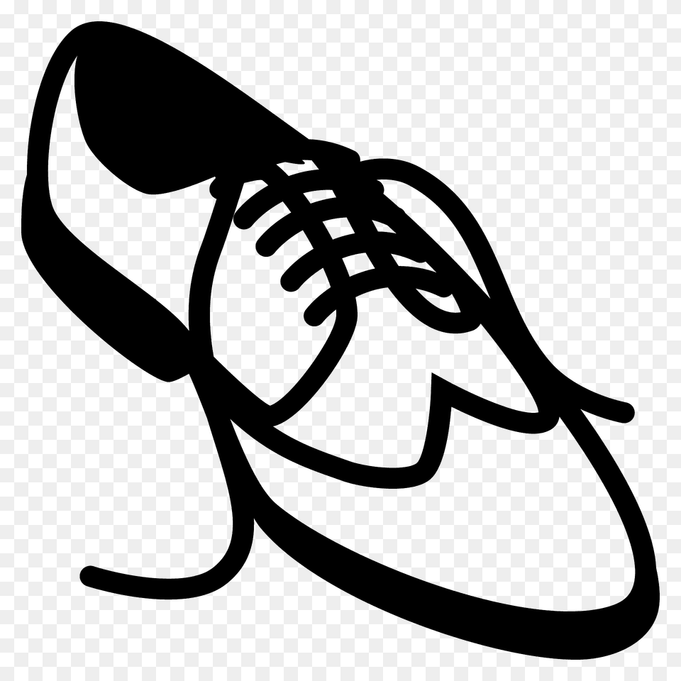 Mans Shoe Emoji Clipart, Clothing, Footwear, Sneaker, Running Shoe Free Png Download