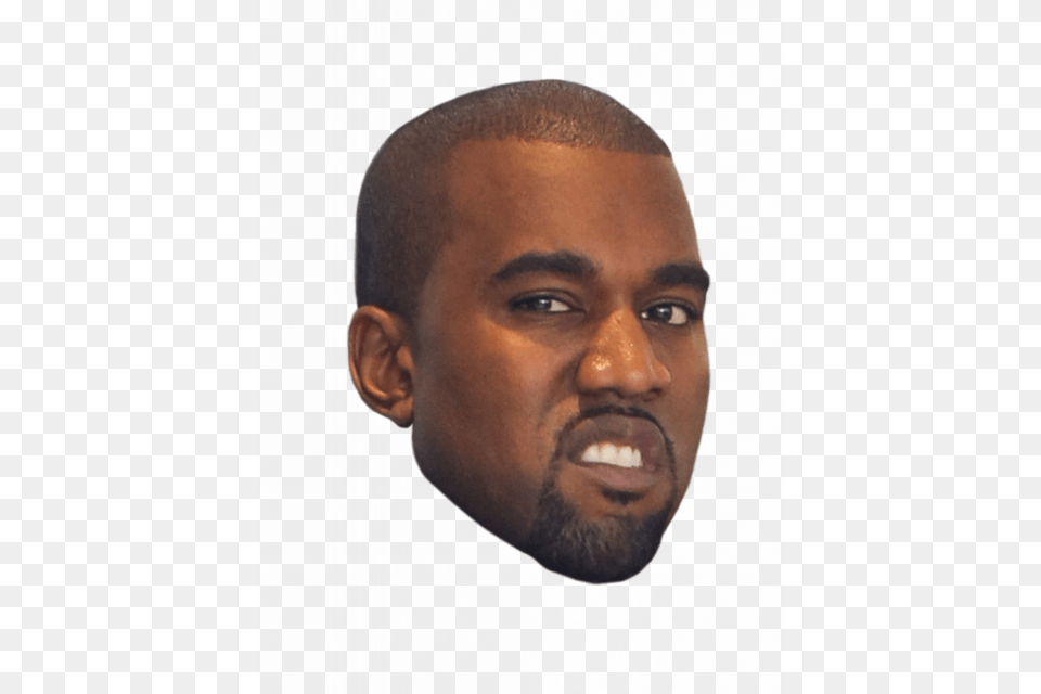 Mansfield Kanye West Head, Adult, Photography, Person, Neck Free Png Download