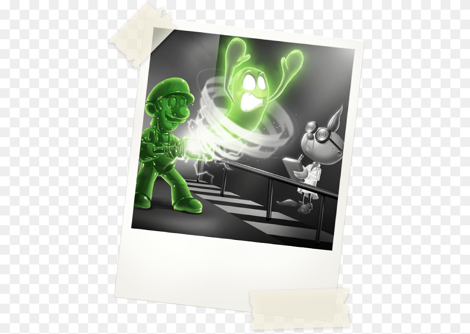 Mansion 3 Gooigi, Green, Baby, Person, People Free Transparent Png