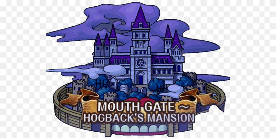 Mansion Clipart Castle Gates, Purple, City, Architecture, Building Free Png Download