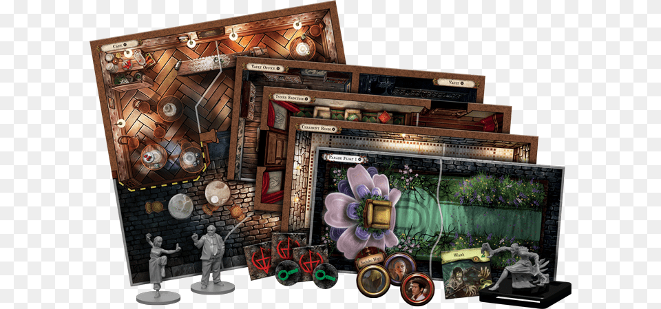 Mansions Of Madness Expansions, Fireplace, Indoors, Interior Design, Art Png Image