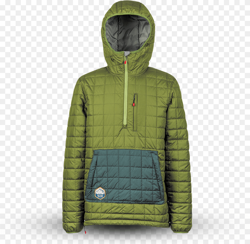 Mansiri Chive Emerald Parka, Clothing, Coat, Hood, Jacket Free Png