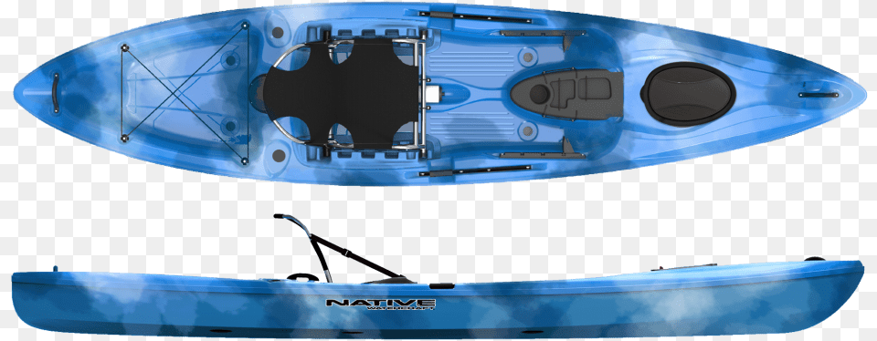 Manta Ray Native Watercraft Manta Ray 12 Xt Hurricane Kayaks Sweetwater, Boat, Transportation, Vehicle, Canoe Png Image