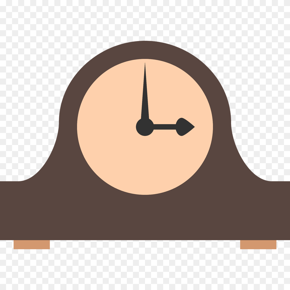 Mantelpiece Clock Emoji Clipart Png Image