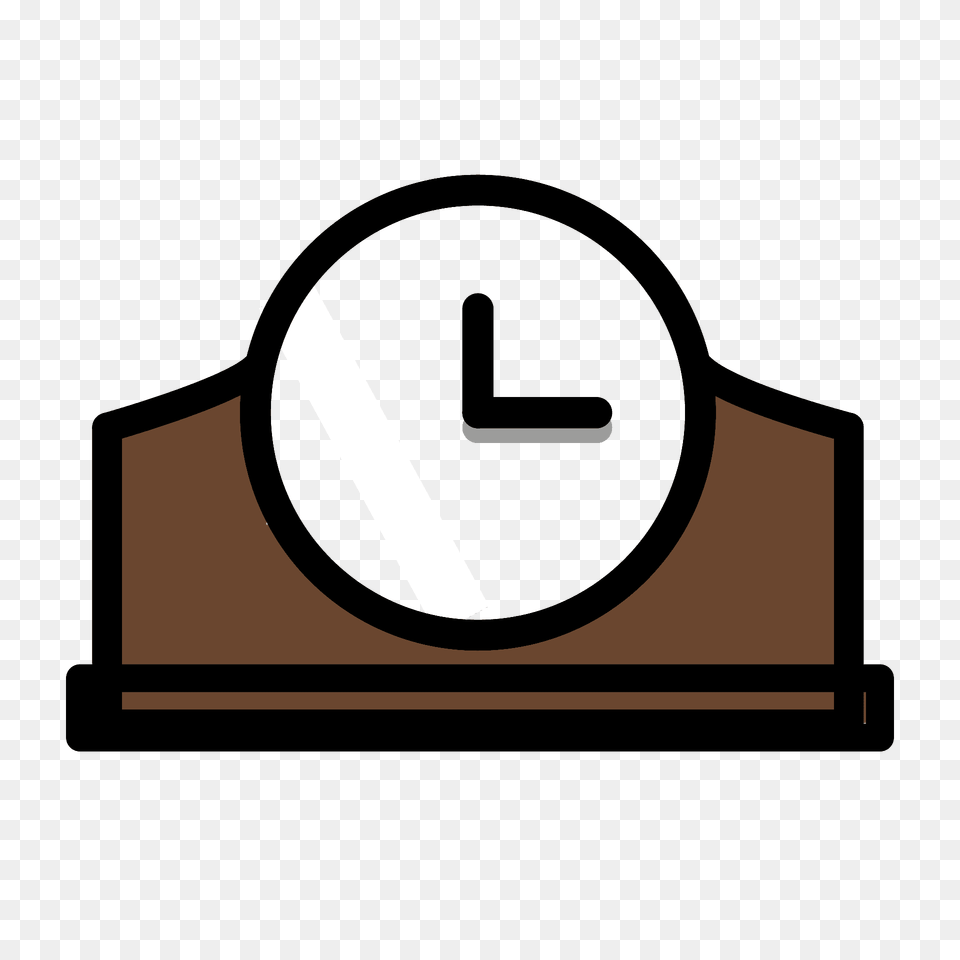 Mantelpiece Clock Emoji Clipart, Tomb, Gravestone, Text Free Transparent Png