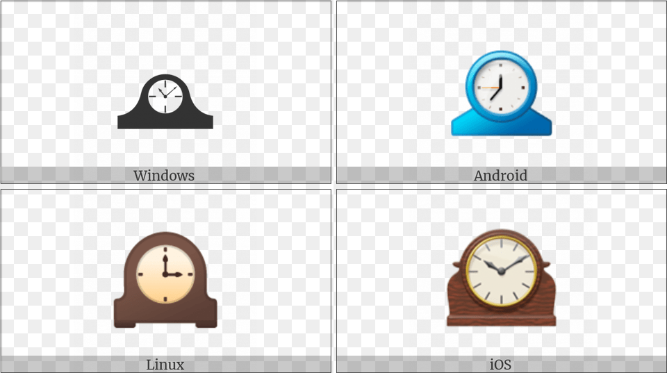 Mantelpiece Clock On Various Operating Systems Cartoon, Analog Clock Png