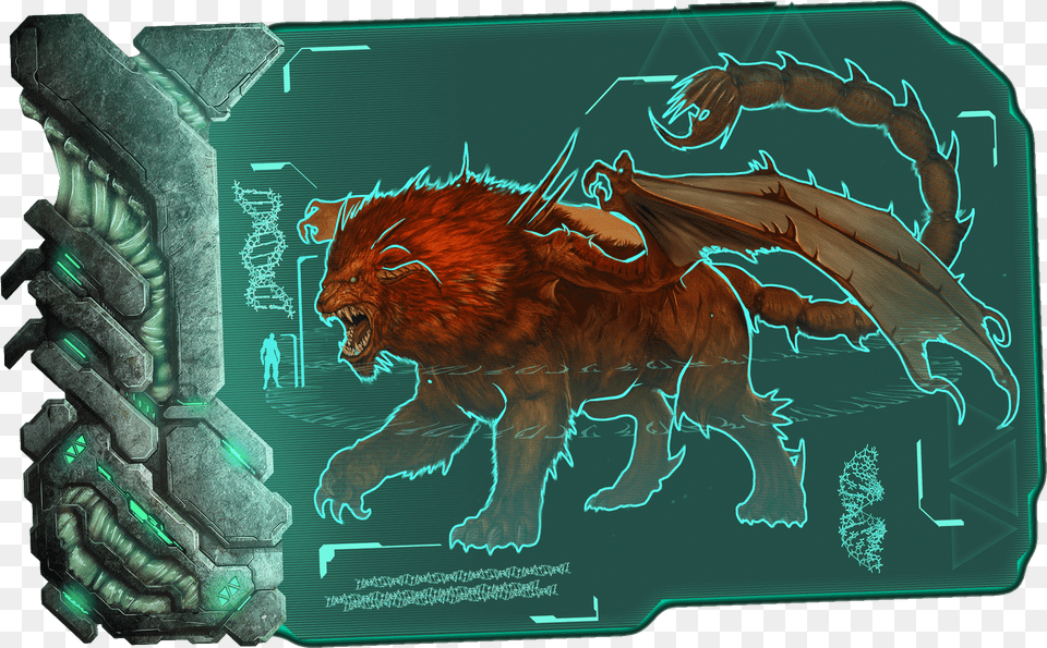 Manticore Ark Survival Evolved Dragon, Electronics, Hardware, Person, Animal Png Image