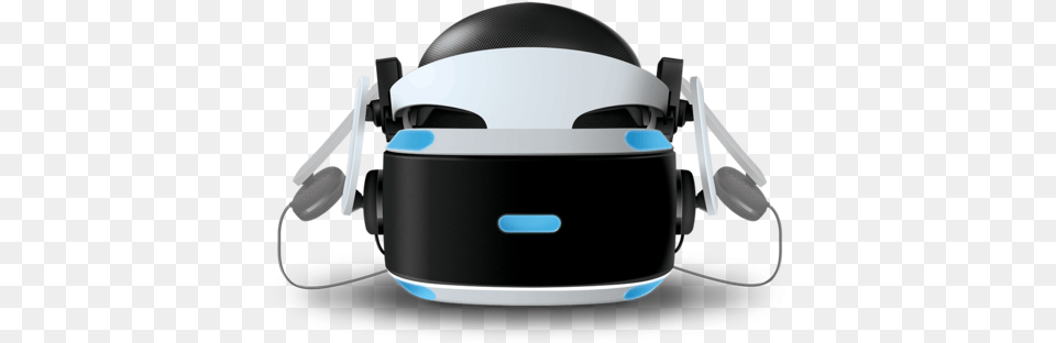 Mantis Vr Headset On Playstation Vr Front View Playstation Vr Headphones, Helmet, Electronics, Vr Headset Png