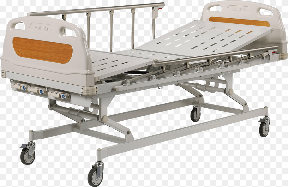 Manual Adjustable Hospital Bed, Architecture, Building, E-scooter, Transportation Free Transparent Png