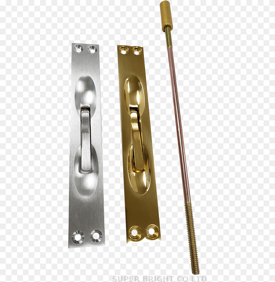Manual Flush Bolt For Metal Door Sliding Door, Handle, Cutlery, Spoon Free Png Download