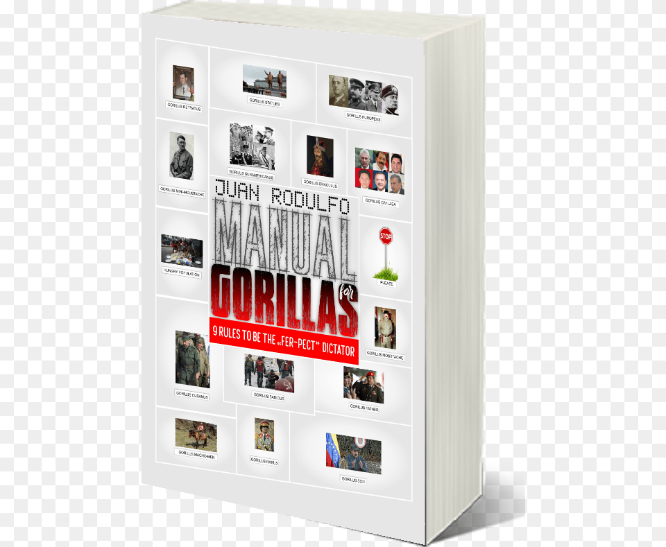 Manual For Gorillas By Juan Rodulfo Cabinetry, Advertisement, Person, Poster, Face Png