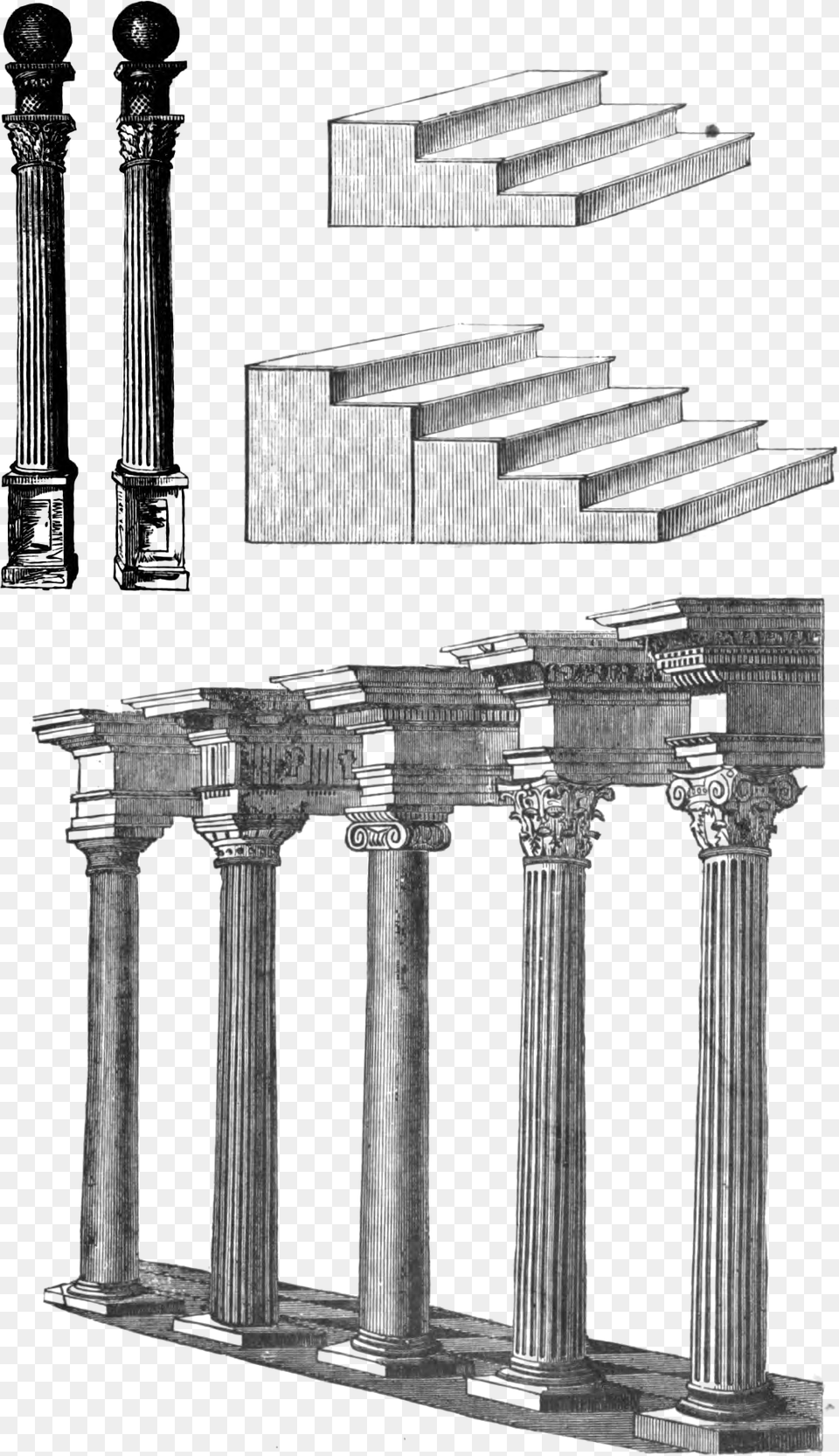 Manual Of The Lodge P36 Column, Architecture, Building, House, Housing Free Transparent Png