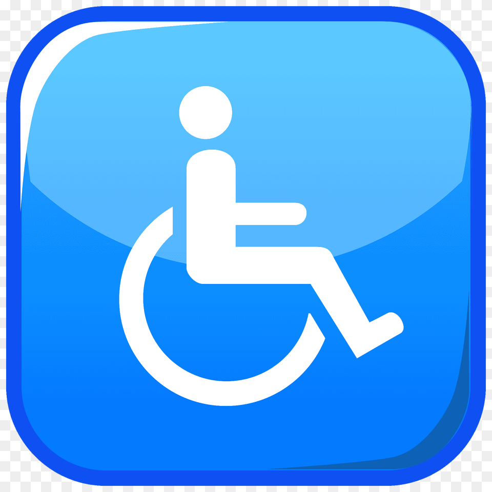 Manual Wheelchair Emoji Clipart, Sign, Symbol Free Png