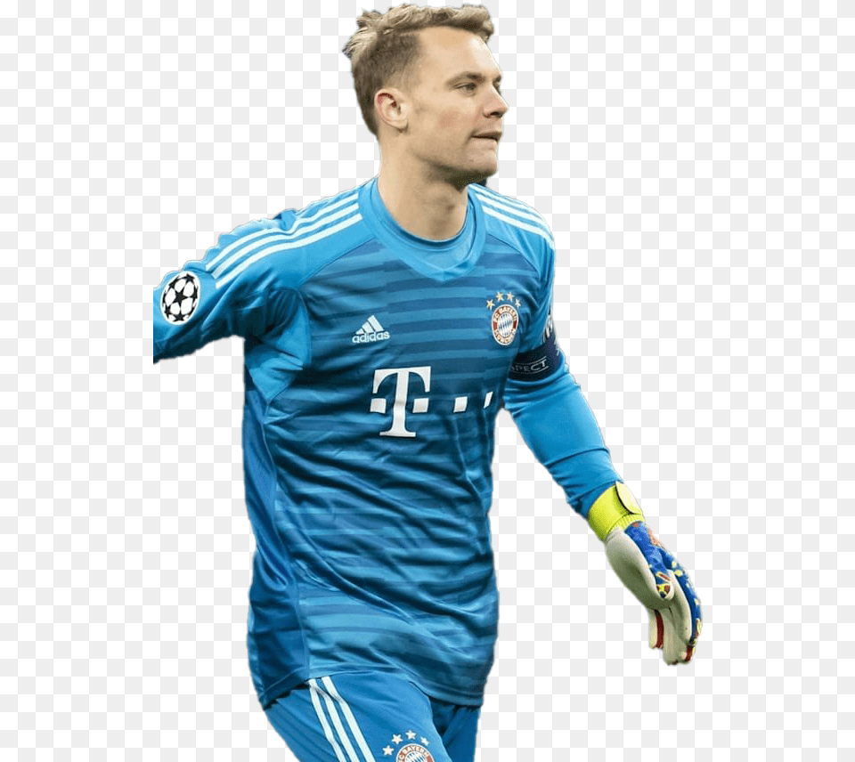 Manuel Neuer Image Soccer Player, Shirt, Person, Body Part, Clothing Free Png Download