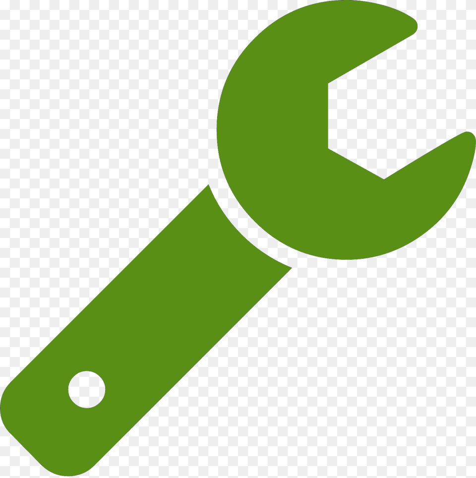 Manufacturing Engineering Icon Engineering Icon Green, Wrench Free Png Download