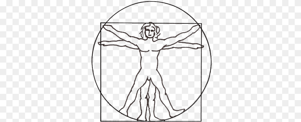 Manuscript On Sacred Geometry Image Download Da Vinci Man, Cross, Symbol, Art Png