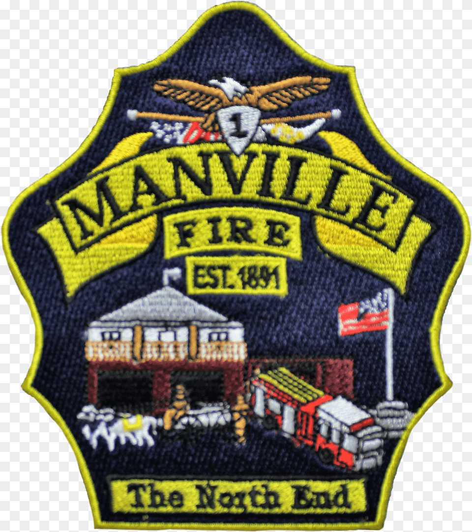 Manville Fire Department Badge Png Image