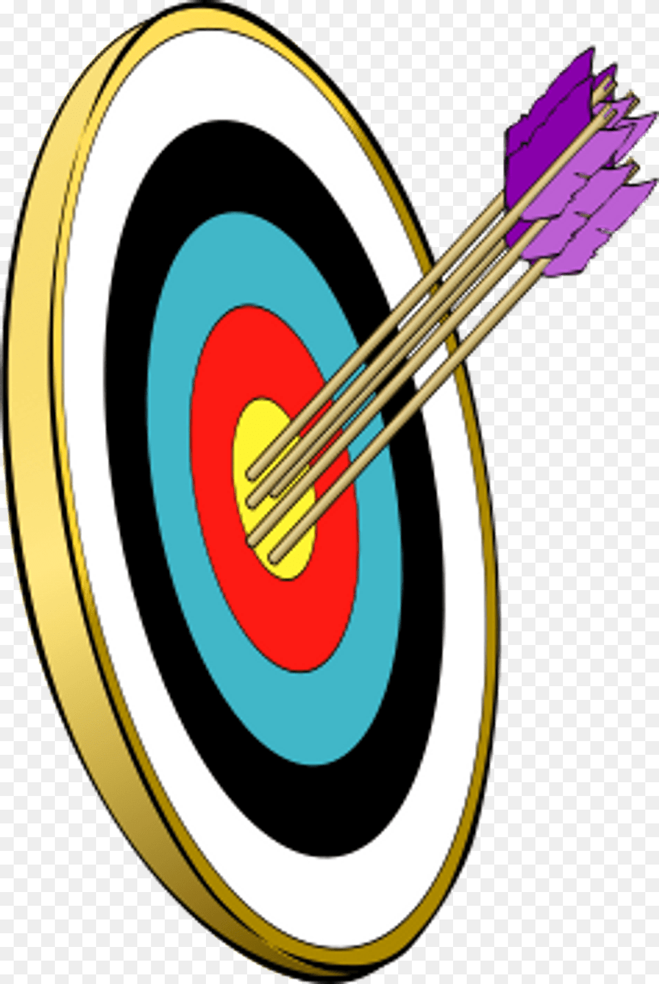 Many Arrows In The Bullseye Clipart, Weapon, Smoke Pipe Png
