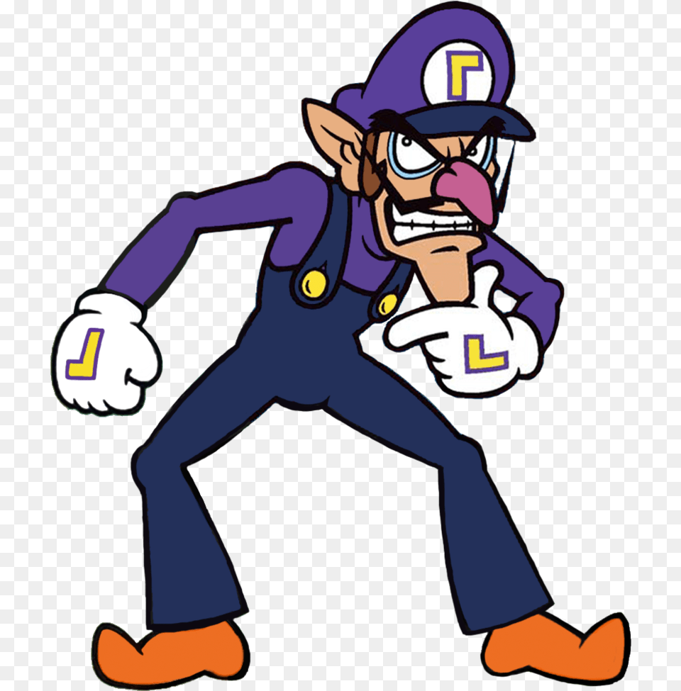 Many Bios Describing Him In Mario Sports Games Mention Waluigi Mario Party Ds, Baby, Person, Face, Head Free Transparent Png