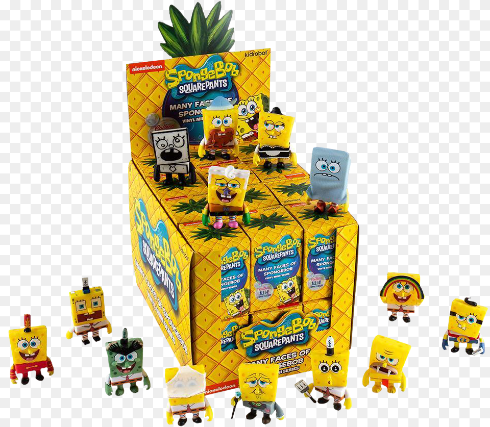 Many Faces Of Spongebob, Toy, Baby, Person Free Transparent Png