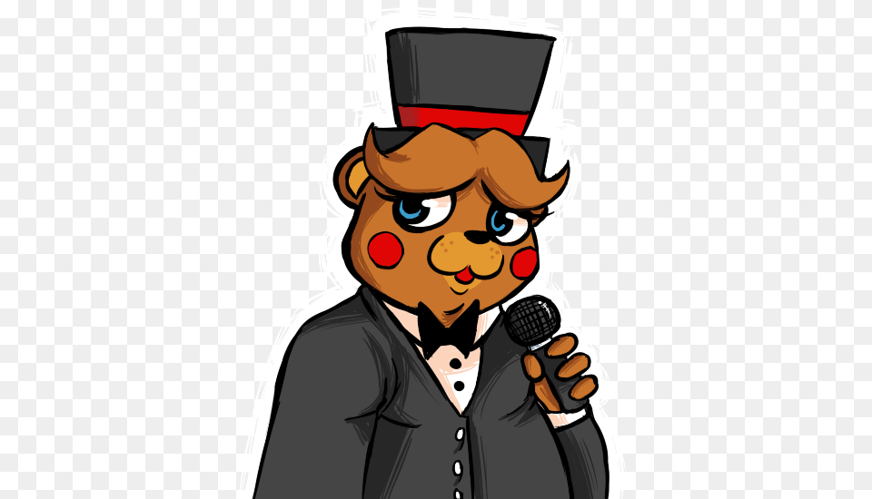Many Nights Of Pizza Toy Freddy Current Leader, Adult, Male, Man, Person Free Png