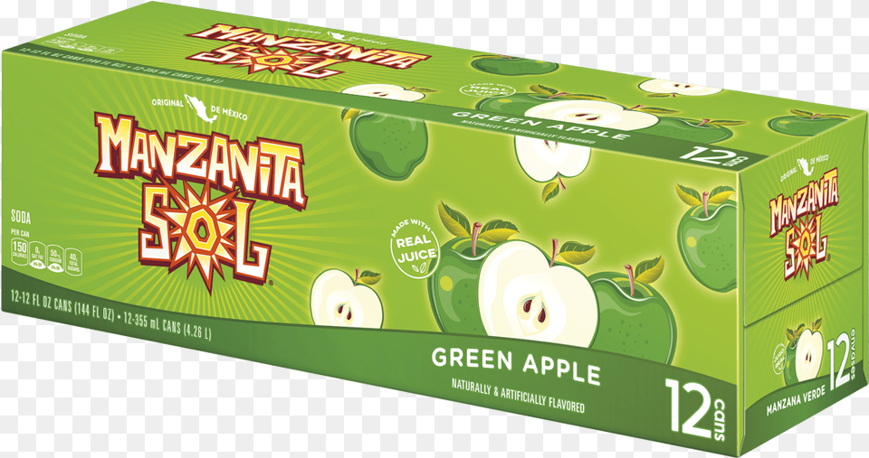 Manz Sol Grn Apple Manzanita Sol Green Apple, Gum Png Image
