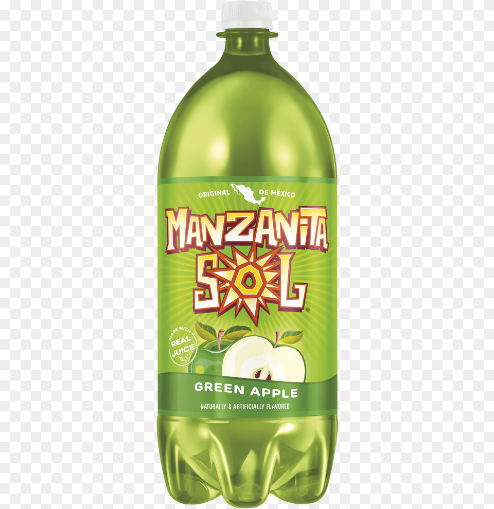 Manz Sol Grn Apple Mountain Dew 2 Liter, Beverage, Bottle, Food, Ketchup Free Png