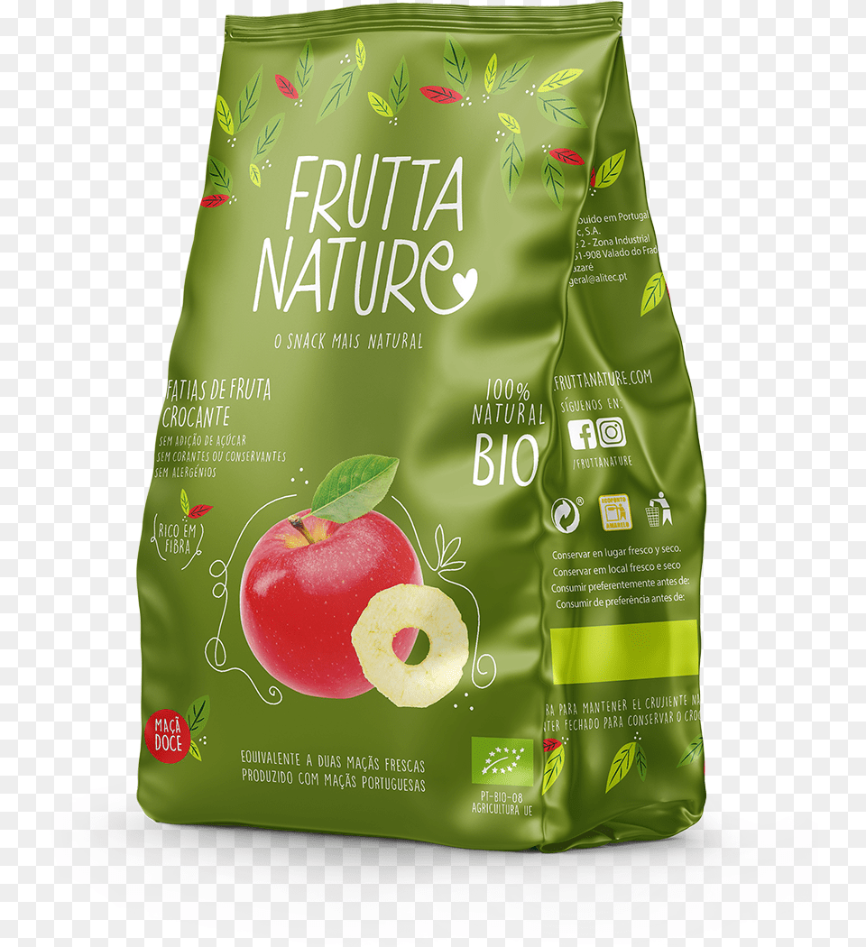 Manzana Dulce Bio Apple, Food, Fruit, Plant, Produce Png