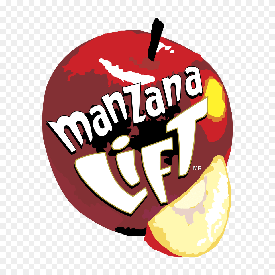 Manzana Lift Logo Transparent Vector, Apple, Food, Fruit, Plant Png