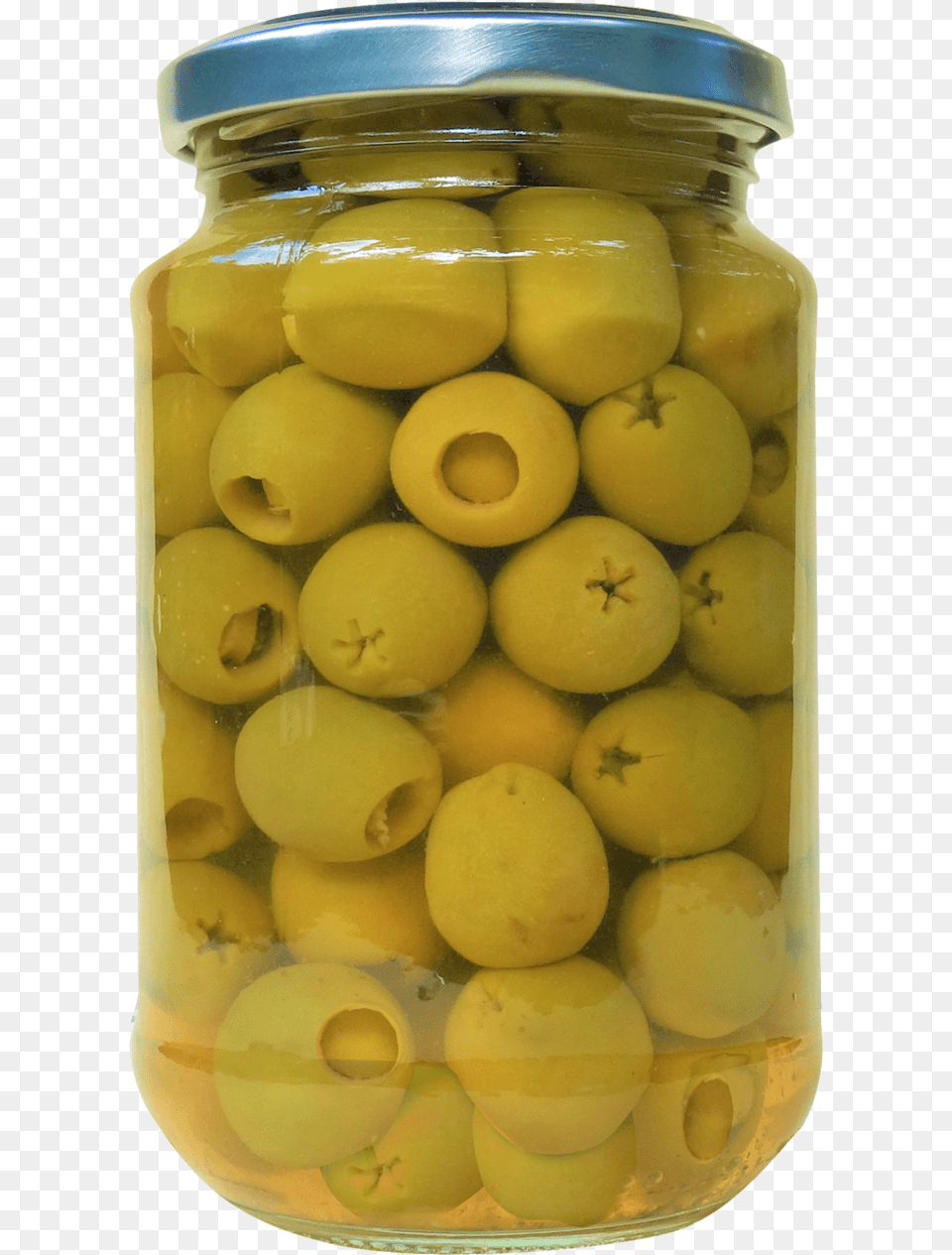 Manzanilla Stuffed Clara, Jar, Food, Fruit, Plant Png Image