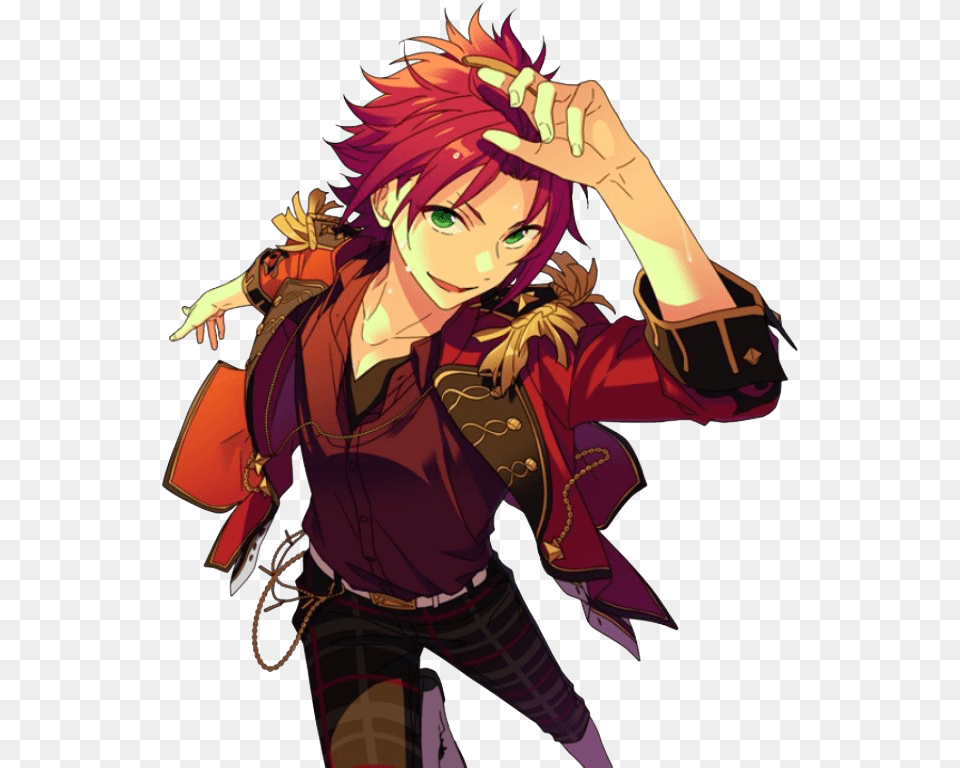 Mao Isara Full Render Bloomed Ensemble Stars, Book, Comics, Person, Publication Free Png
