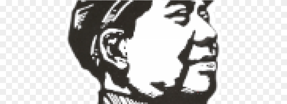 Mao Zedong, Stencil, Photography, Head, Person Free Png Download