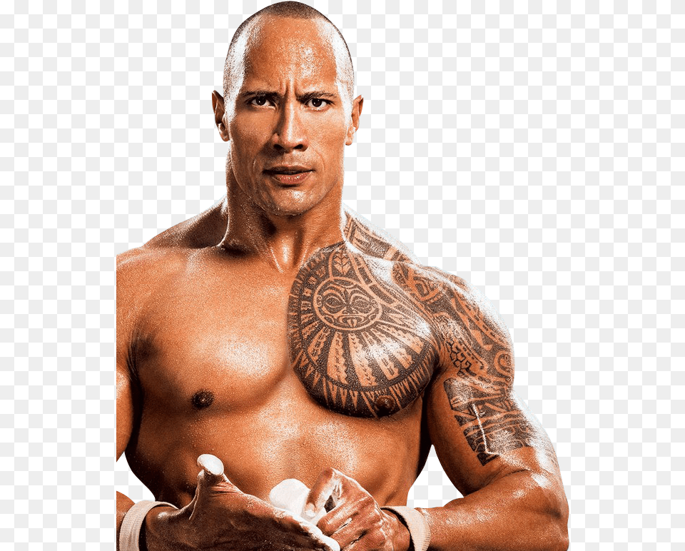 Maori Tattoo Dwayne Johnson, Skin, Person, Man, Male Png