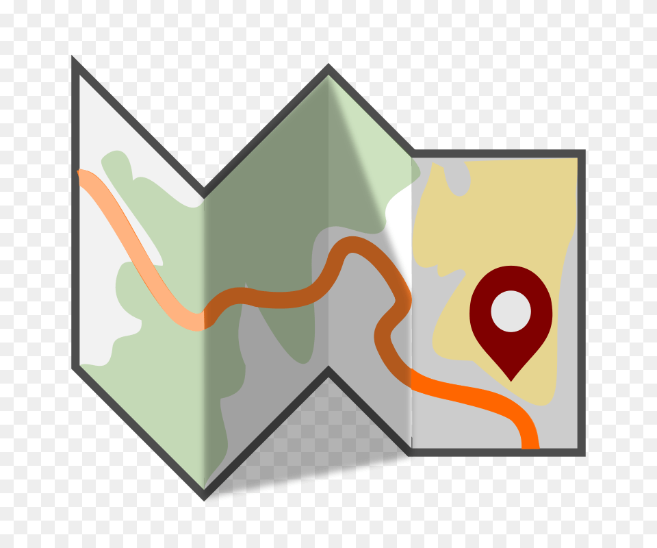 Map Clipart Free Png